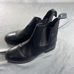 Horze women's Black Horseback riding boots size 39